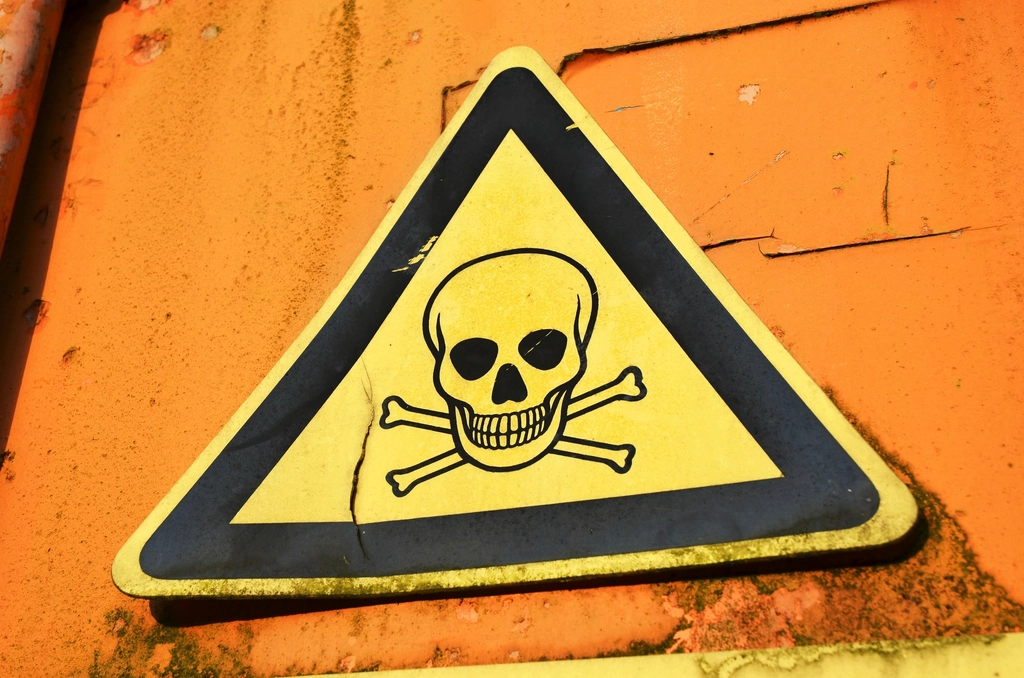 Caution sign, warning danger