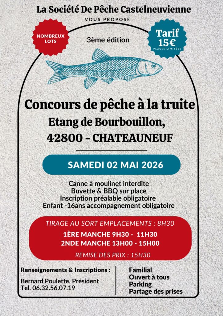 concours de pêche chateauneuf