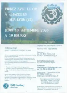 Lire la suite à propos de l’article Vibrer avec le OM à Chazelles-sur-Lyon en septembre 2026