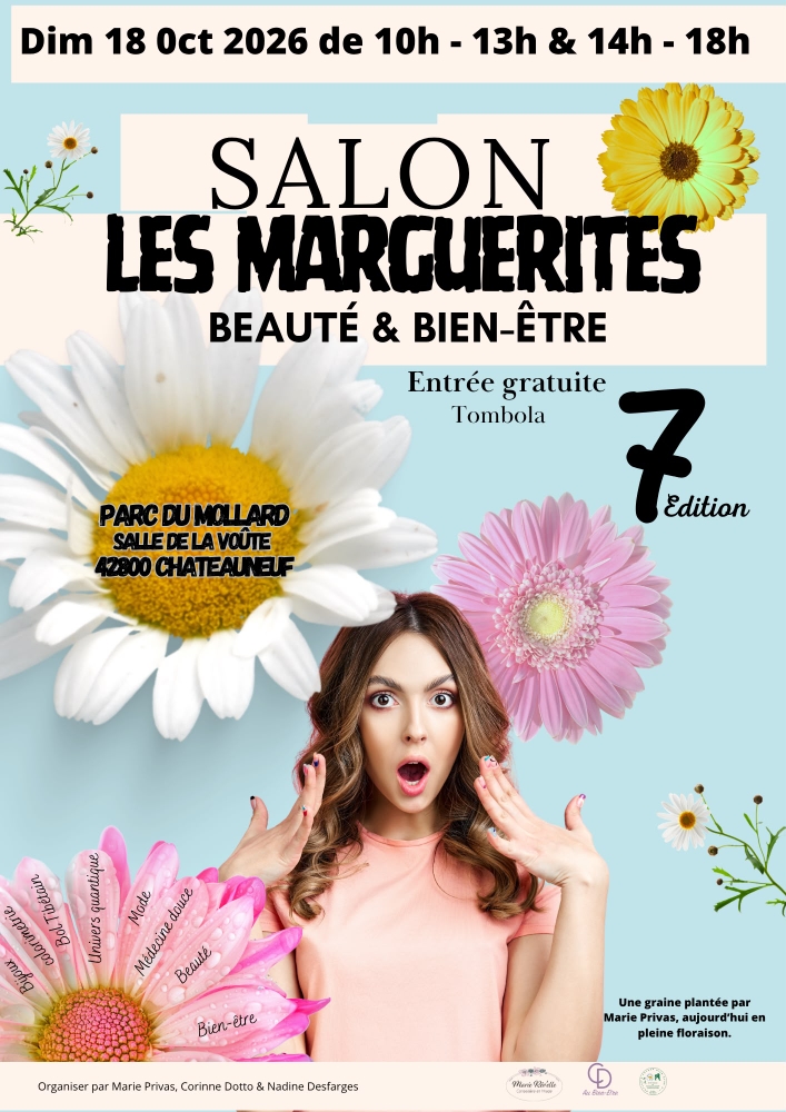 Salon Les Marguerites 2026 à Châteauneuf ( Bien-Être )